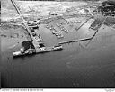 Haines Crown Packers fish cannery at Hoquiam Fish Base, 8/21/1949, #L32R30F17_1