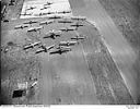 Bowerman Field with airplanes, 5/8/1949, #L32R31F1_1