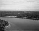 South Puget Sound and possibly Hood Canal looking east to Mt. Rainier, circa 7/1949, #L32R34F5_1